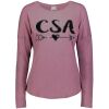 3077 Ladies' Extra Soft Tri-Blend Longsleeve Thumbnail